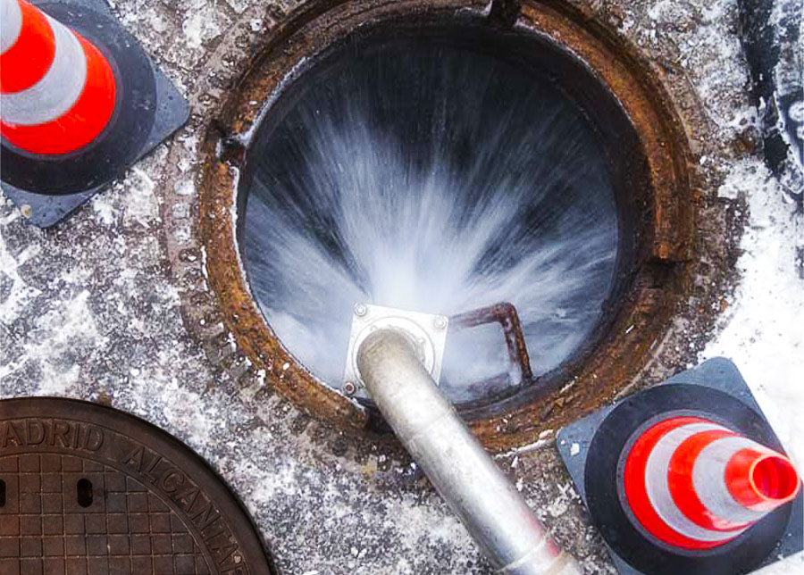 Obra de pocería en Borox