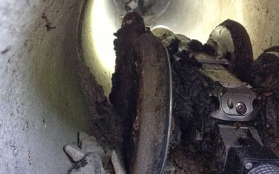 Inspección con cámara de televisión en Brunete