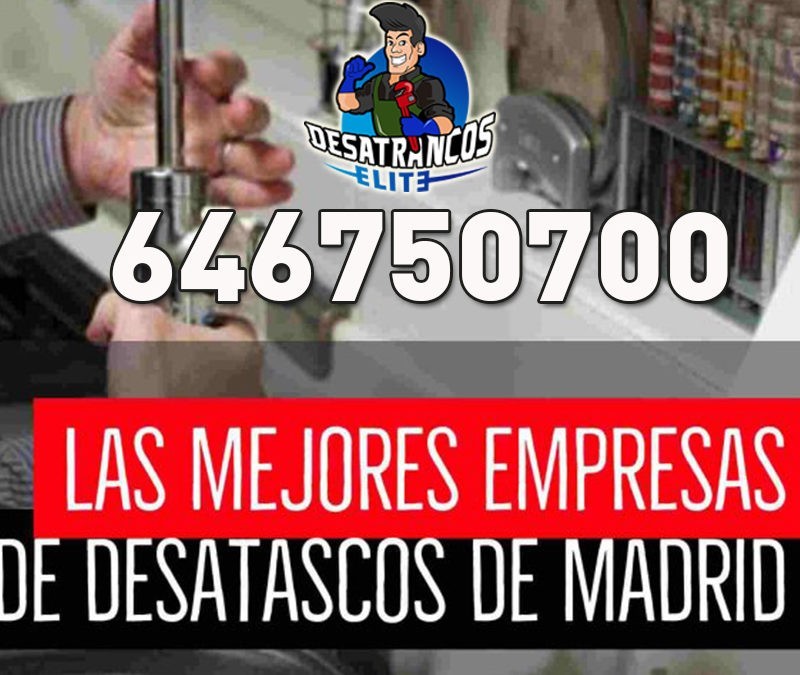 Mejores empresas de desatascos en Madrid