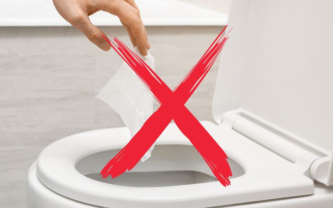 Mal uso del inodoro: cómo afecta a las redes de saneamiento